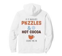 Si Cela implique des Puzzles et du Cacao Chaud, comptez-Moi dans Cozy Sweat à Capuche