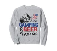 Si Cela implique du Camping et de la bière, Je suis en Train de Boire Un Camping-Car Sweatshirt