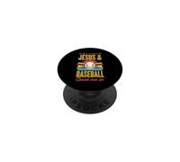 Si Cela implique Jésus et Le Baseball, comptez sur Moi PopSockets PopGrip Adhésif