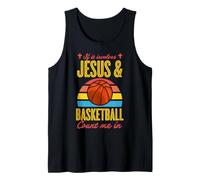 Si Cela implique Jésus et Le Basket, comptez sur Moi Débardeur