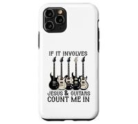 Si Cela implique Jésus et Les Guitares, comptez Le Guitariste chrétien Coque pour iPhone 11 Pro