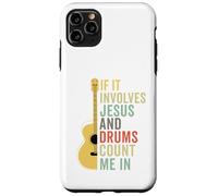Si Cela implique Jésus et Les Guitares, comptez Le Guitariste chrétien Coque pour iPhone 11 Pro Max