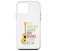 Si Cela implique Jésus et Les Guitares, comptez Le Guitariste chrétien Coque pour iPhone 12 Mini