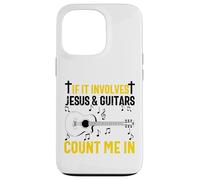 Si Cela implique Jésus et Les Guitares, comptez Le Guitariste chrétien Coque pour iPhone 13 Pro