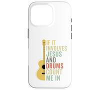 Si Cela implique Jésus et Les Guitares, comptez Le Guitariste chrétien Coque pour iPhone 16 Pro