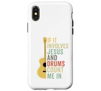 Si Cela implique Jésus et Les Guitares, comptez Le Guitariste chrétien Coque pour iPhone X/XS