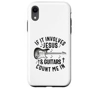 Si Cela implique Jésus et Les Guitares, comptez Le Guitariste chrétien Coque pour iPhone XR