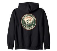 Si Cela implique Un Chien et la randonnée, comptez sur Moi | Vintage Hiking Sweat à Capuche