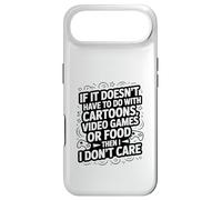 Si Cela n'a Pas à Voir avec Les Jeux vidéo ou la Nourriture de Dessins animés Coque pour iPhone Air