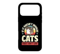 Si Cela n'implique Pas de Chats, Alors Je ne m'en Fous Coque pour iPhone 17 Pro Max