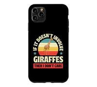 Si Cela n'implique Pas de girafes, Alors Je ne m'en Fous Coque pour iPhone 11 Pro Max