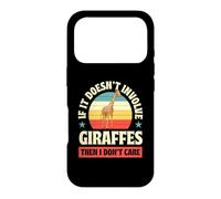 Si Cela n'implique Pas de girafes, Alors Je ne m'en Fous Coque pour iPhone 17 Pro