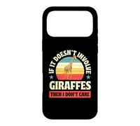 Si Cela n'implique Pas de girafes, Alors Je ne m'en Fous Coque pour iPhone 17 Pro Max