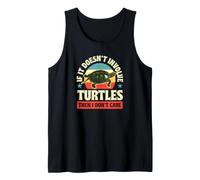 Si Cela n'implique Pas de Tortues Alors Je ne m'en Fous Débardeur