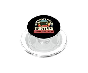 Si Cela n'implique Pas de Tortues Alors Je ne m'en Fous PopSockets PopGrip pour MagSafe