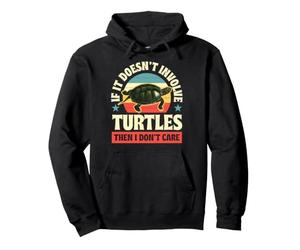 Si Cela n'implique Pas de Tortues Alors Je ne m'en Fous Sweat à Capuche