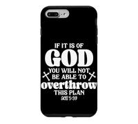 Si C'est de Dieu, ce Plan ne pourra être renversé Coque pour iPhone 7 Plus/8 Plus