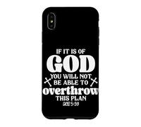 Si C'est de Dieu, ce Plan ne pourra être renversé Coque pour iPhone XS Max