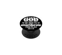 Si C'est de Dieu, ce Plan ne pourra être renversé PopSockets PopGrip Adhésif