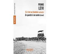 Si c'est un homme (Extraits) - bilingue Edition bilingue français-italien - Primo Levi - Pocket - Poche - Méthode de langue