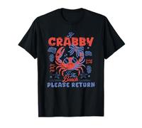 Si Crabby Please Return to The Beach Seaside Enjoyable T-Shirt