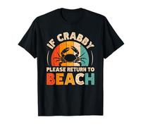 Si Crabby revient à The Beach Tropical Explorer Mood T-Shirt
