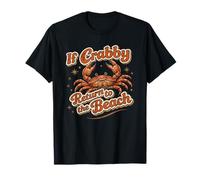 Si Crabby, Veuillez Retourner à la Plage Summer Sea Spirit T-Shirt