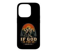 Si Dieu est pour Nous, Lion, Romains 8, 31, Christian Coque pour iPhone 14 Pro