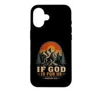 Si Dieu est pour Nous, Lion, Romains 8, 31, Christian Coque pour iPhone 16