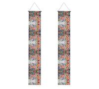 Si elle fleurit bientôt. Bannières décoratives de porche imprimées parfaites pour la maison ou les décorations de fête de remise de diplôme