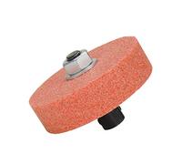 SI FANG Meule d'établi de 7,6 cm pour mini ponceuse électrique à bande, meuleuse d'établi, affûtage des bords, pour affûter les forets, alliages métalliques, fabrication de couteaux