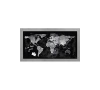 SIGEL Tableau magnétique en verre de sécurité Artverum GL270 – 91 x 46 cm, surface brillante, noir