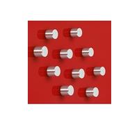 Sigel Aimant pour panneau de verre SI-GL701 – Rond 10 mm Néodyme N42, Fort – Lot de 10