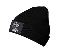 Si Grand-Père Ne Peut Pas Le Réparer, Nous Sommes Tous Foutus Femme Homme Bonnet À Revers Bonnet d'hiver Classique Bonnets Tricoté Mode Bonnets De Ski pour Patinage Cyclisme Course
