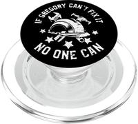 Si Gregory ne Peut Pas y remédier, Personne ne Peut nommer Gregory en Premier PopSockets PopGrip pour MagSafe