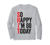 Si Heureuse d'avoir 88 Ans Aujourd'hui, blagues drôles pour Le 88e Anniversaire Manche Longue