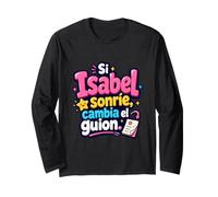 Si Isabel sonríe, cambia el Guion Manche Longue