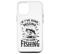 Si j'ai disparu, je suis parti à la pêche, profitez-en Coque pour iPhone 12/12 Pro