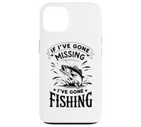 Si j'ai disparu, je suis parti à la pêche, profitez-en Coque pour iPhone 13