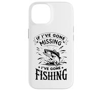 Si j'ai disparu, je suis parti à la pêche, profitez-en Coque pour iPhone 14