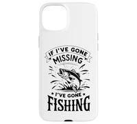 Si j'ai disparu, je suis parti à la pêche, profitez-en Coque pour iPhone 15 Plus