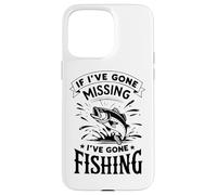 Si j'ai disparu, je suis parti à la pêche, profitez-en Coque pour iPhone 15 Pro Max