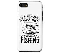 Si j'ai disparu, je suis parti à la pêche, profitez-en Coque pour iPhone SE (2020) / 7 / 8