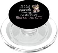 Si J'Ai l'air d'un Chien Super Mignon, Peut-être qu'ils blâmeront Le Chat PopSockets PopGrip pour MagSafe