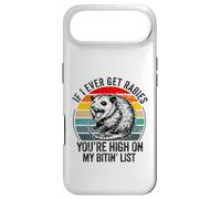 Si jamais j'attrape la Rage, tu seras en Haut de ma liste de morsures Coque pour iPhone Air