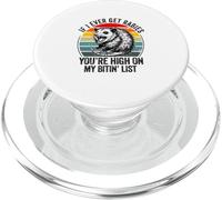 Si jamais j'attrape la Rage, tu seras en Haut de ma liste de morsures PopSockets PopGrip pour MagSafe