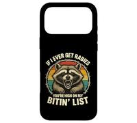 Si jamais j'attrape la Rage, tu seras en Haut de ma liste de morsures rétro Coque pour iPhone 17 Pro Max