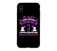 si J'avais Le Choix Entre l'ADN et l'ARN, Jeu de Mots Amusant sur la biologie Coque pour iPhone XS Max