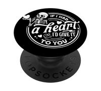 Si J'avais Un cœur, Je Te l'aurais donné PopSockets PopGrip Adhésif