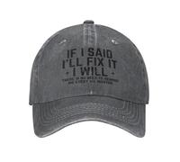 Si Je dis Que Je Vais Le réparer, Je Le Ferai. Inutile de me Le rappeler. Casquette de Baseball pour Hommes, Femmes et Papas.